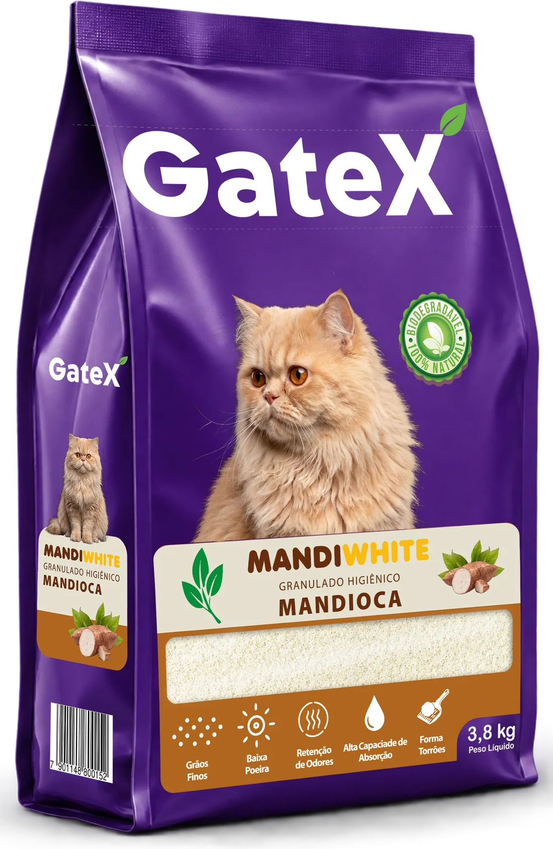 Embalagem Gatex MandiWhite